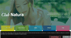 Desktop Screenshot of club-natura.com